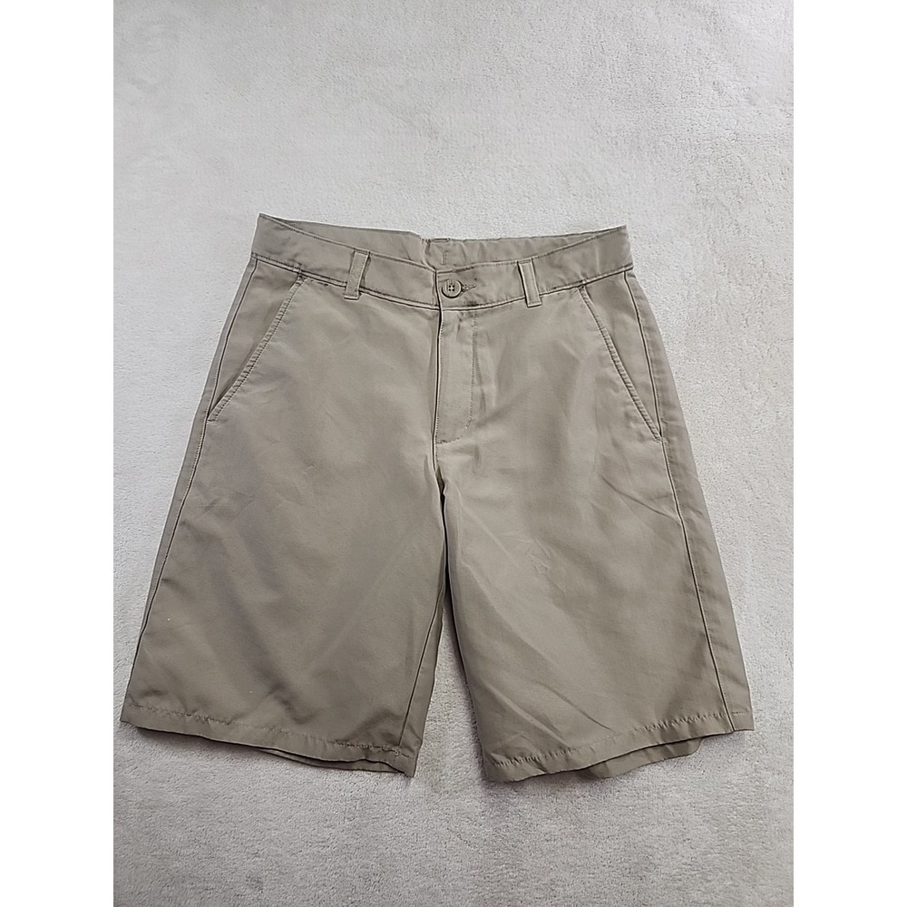 Chaps Shorts Boys‎ Size 14 Chino Pockets Khaki 100% Polyester